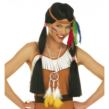 COLLAR INDIA PLUMAS                               