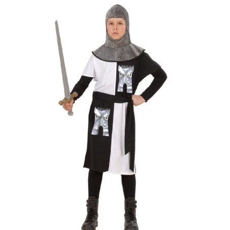 DISFRAZ DE GUERRERO MEDIEVAL INFANTIL