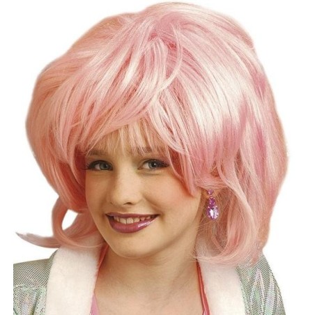 PELUCA LISA CON FLEQUILLO INFANTIL 