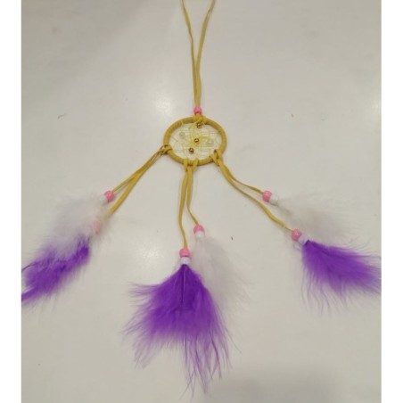 COLLAR INDIA PLUMAS                               