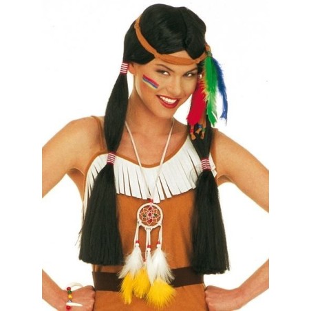 COLLAR INDIA PLUMAS                               