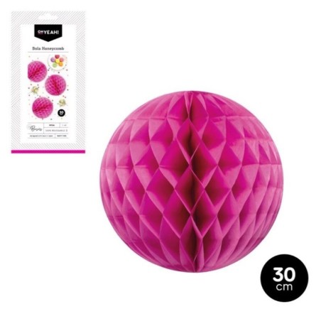 FAROL HONEYCOMB PAPEL ROSA NIDO DE ABEJA