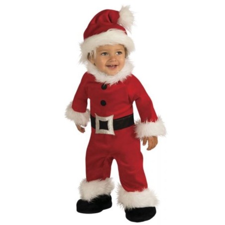 DISFRAZ DE PAPÁ NOEL LUXE BEBÉ