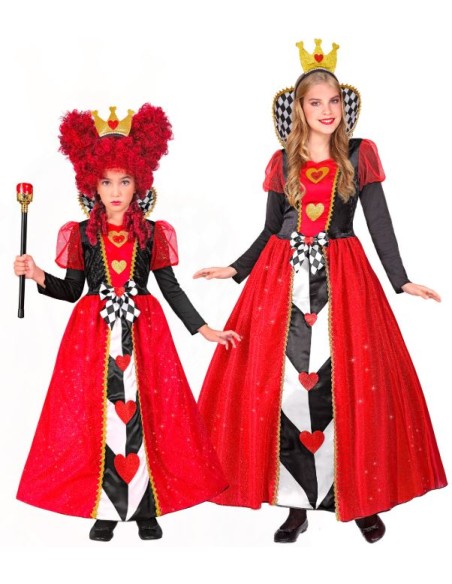 DISFRAZ REINA DE CORAZONES INFANTIL