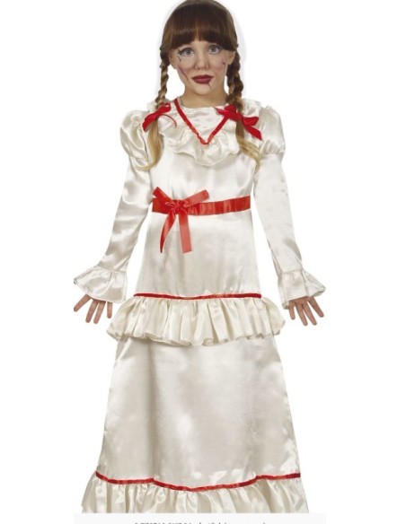 DISFRAZ DE MUÑECA POSEÍDA ANNABELLE INFANTIL