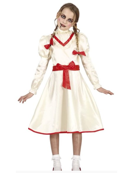 DISFRAZ MUÑECA MALDITA INFANTIL