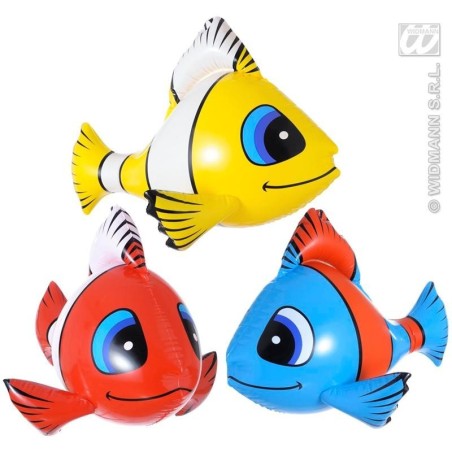 PECES TROPICALES HINCHABLES                       