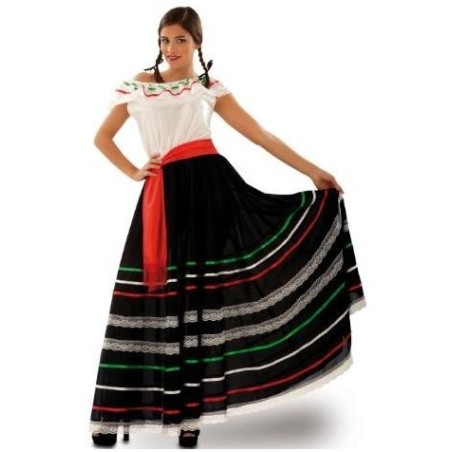 DISFRAZ DE MEJICANA  MUJER