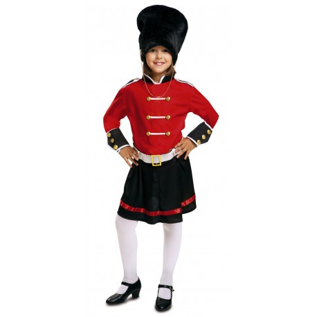 DISFRAZ DE GUARDIA INGLESA NIÑA