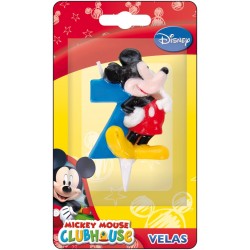 VELA MICKEY CUMPLEAÑOS 