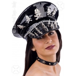 GORRA PUNK ROCK DE VINILO