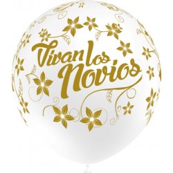 GLOBOS VIVAN LOS NOVIOS