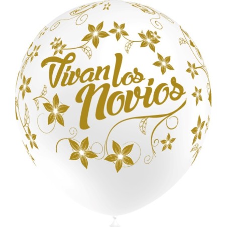 GLOBOS VIVAN LOS NOVIOS