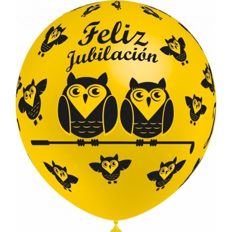 GLOBOS FELIZ JUBILACIÓN