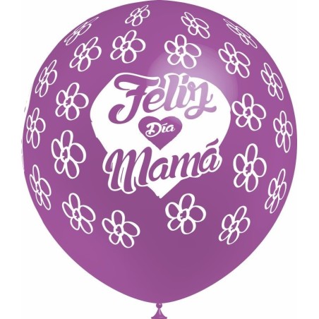 GLOBOS FELIZ DÍA MAMÁ