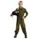 DISFRAZ DE MILITAR TOP GUN INFANTIL