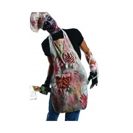 DELANTAL CARNICERO ZOMBIE