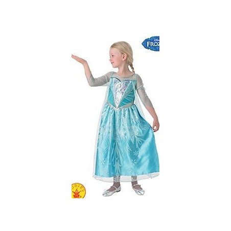 DISFRAZ DE PRINCESA ELSA FROZEN INFANTIL