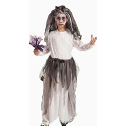 DISFRAZ DE NOVIA CADÁVER NIÑA 2