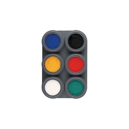 PALETA DE MAQUILLAJE AL AGUA A6 GRIMAS