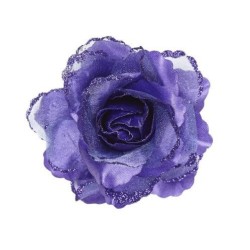 FLOR PARA PELO CON PINZA  2