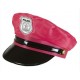 GORRA POLICÍA ROSA NEÓN