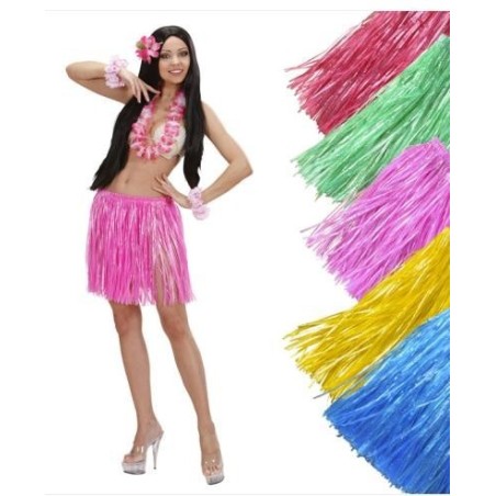 FALDA HAWAIANA 45 CMS                             