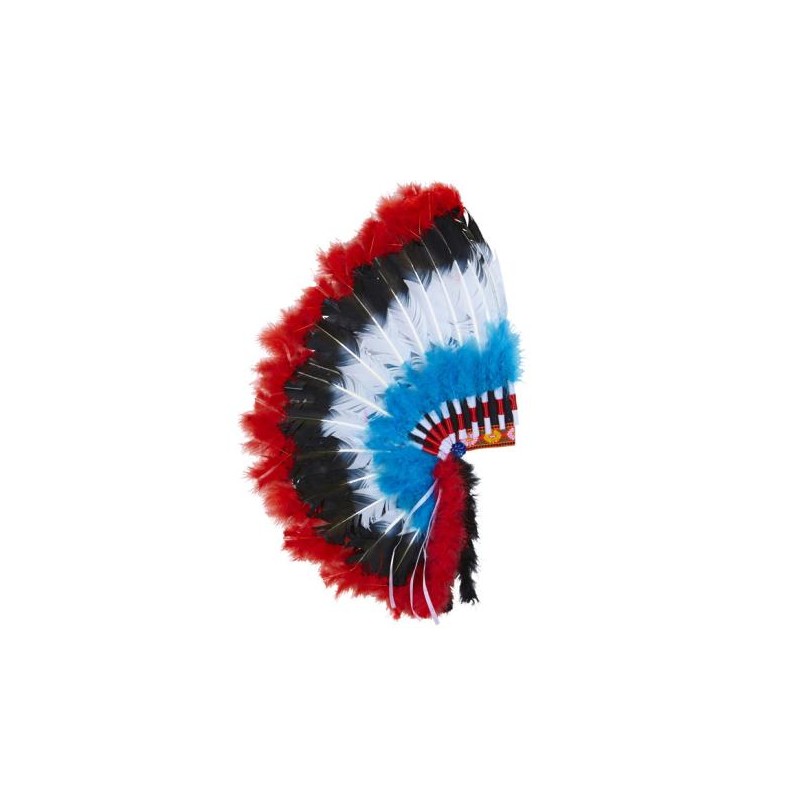 PLUMAS INDIO LUJO CON MARABÚ