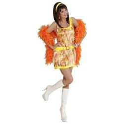 DISFRAZ DE LOS AÑOS 70 MUJER 2