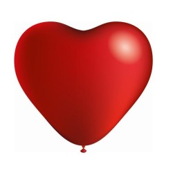 GLOBOS CORAZÓN GIGANTE ROJO 2