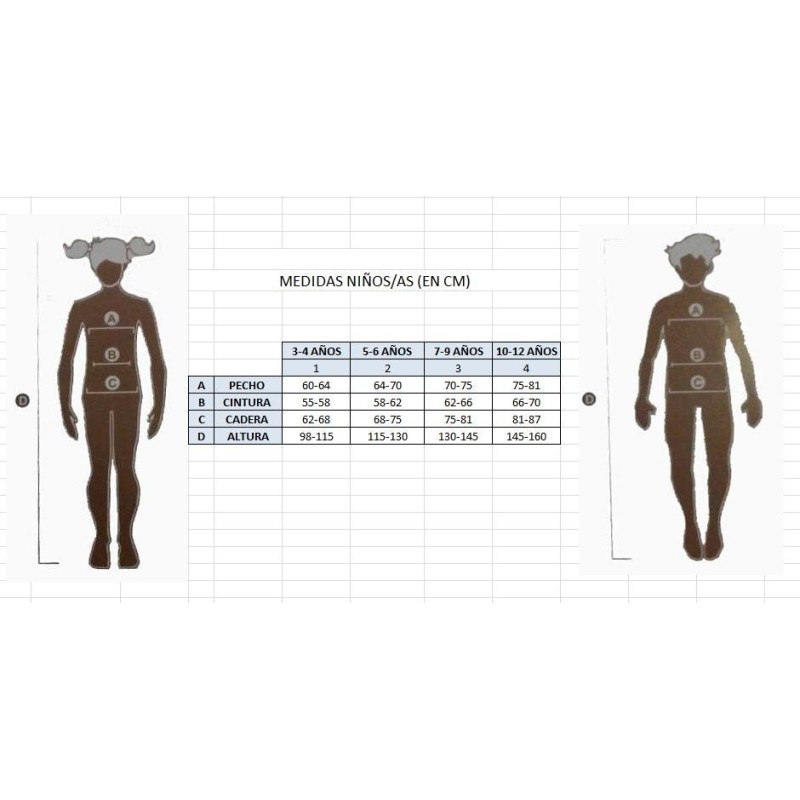 DISFRAZ DE ÁNGEL INFANTIL