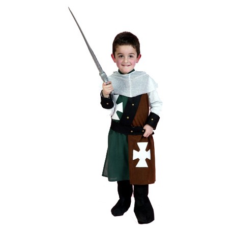 DISFRAZ DE CABALLERO MEDIEVAL INFANTIL