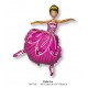 GLOBOS FOIL BAILARINA ROSA