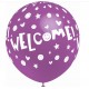 GLOBOS BIENVENIDO "WELCOME"