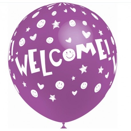 GLOBOS BIENVENIDO "WELCOME"