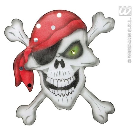 CALAVERA PIRATA DECORACIÓN                        