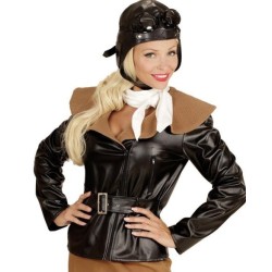 DISFRAZ DE AVIADORA RETRO MUJER 2