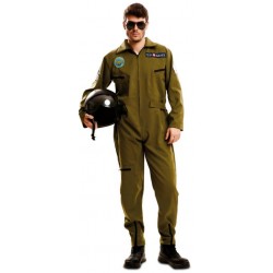 DISFRAZ DE MILITAR TOP GUN ADULTO 