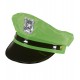 GORRA POLICÍA VERDE NEÓN