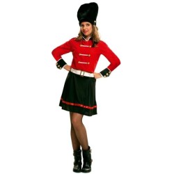 DISFRAZ DE GUARDIA REAL INGLESA MUJER
