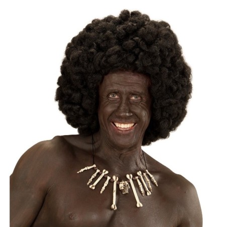 COLLAR DE CALAVERA Y HUESOS