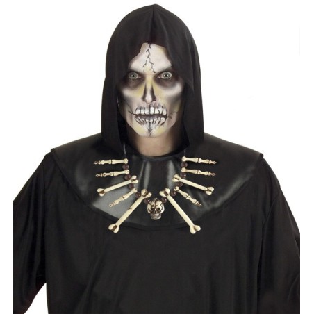 COLLAR DE CALAVERA Y HUESOS