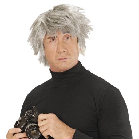 PELUCA GÓTICA ZOMBIE GRIS 