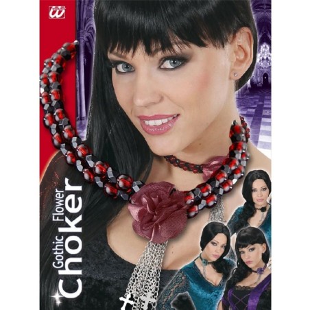 COLLAR CON FLORES