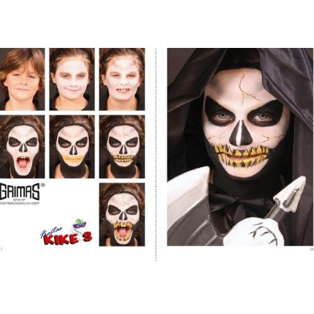 DISFRAZ DE ESQUELETO NIÑA