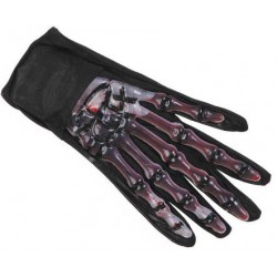 GUANTES ESQUELETO ADULTO