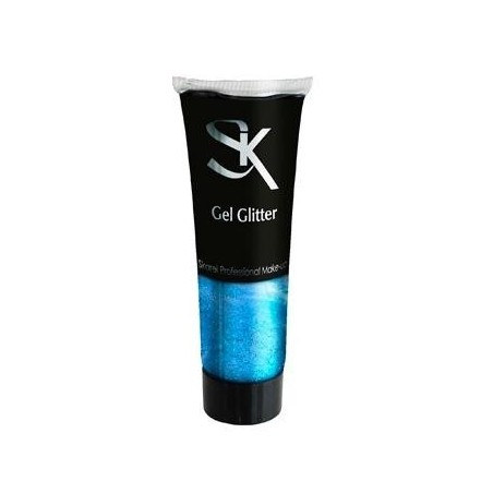 MAQUILLAJE GLITTER GEL EN TUBO