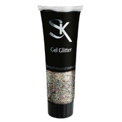 MAQUILLAJE GLITTER GEL EN TUBO 2
