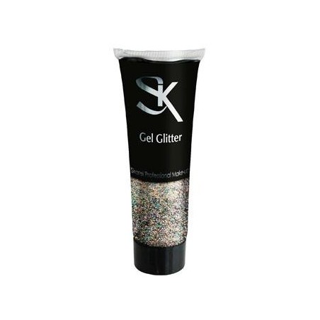 MAQUILLAJE GLITTER GEL EN TUBO