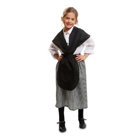 DISFRAZ DE CASTAÑERA NIÑA